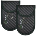 Pokrowiec do kluczy samochodowych keyless - Saszetka (dwupak)
