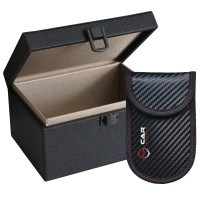 Skrzynka Keyless + Pokrowiec Faradaya - na klucze do samochodu