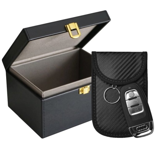 Pudełko Faradaya + Futerał Keyless - na kluczyki samochodowe