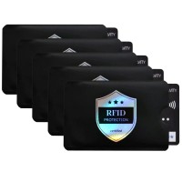 Etui na kartę bankową - do karty bankowej RFID | 5 sztuk