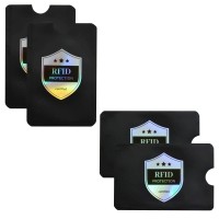 Etui na kartę RFID - Antykradzieżowe | 4 sztuki