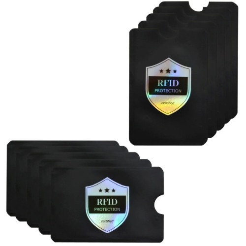 Etui na karty RFID - z Zabezpieczeniem | 10 sztuk